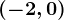 (-2,0)