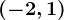 (-2,1)
