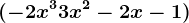 (-2x^3+3x^2-2x-1)