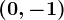 (0,-1)