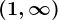 (1,\infty )