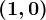 (1,0)