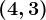 (4,3)
