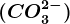 (CO3^2-)