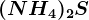 (NH4)2S