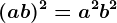 (a+b)^2=a^2+b^2