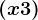 (x+3)