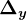 \Delta y