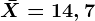 \barX=14,7