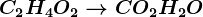 \dpi120 C2H4 + O2--> CO2+ H2O