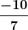 \frac-107