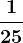 \frac125