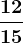 \frac1215