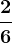\frac26