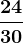 \frac2430