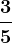 \frac35