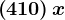 \left ( 4+10 \right )x