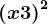 \left ( x+3 \right )^2