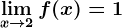 \limx--> 2f(x)=1