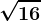 \sqrt16