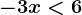-3x<6