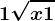 1+\sqrtx+1