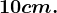10cm.
