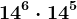 14^6\cdot 14^5