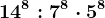 14^8:7^8\cdot 5^8