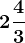 2\frac43