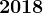 2018