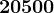 20500