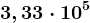 3,33\cdot 10^5
