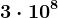 3 \cdot 10^8