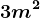 3 m^2