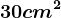 30 cm^2