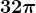 32\pi