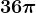 36\pi