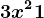 3x^2+1