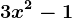 3x^2-1