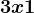 3x1