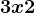 3x2