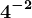 4^-2