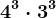 4^3\cdot 3^3