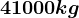 41000kg