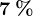 7\: %