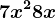 7x^2+8x