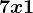 7x1