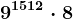 9^15+12\cdot 8