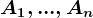 A1,...,An